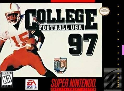 EA College Football '97 (USA) Game Cover